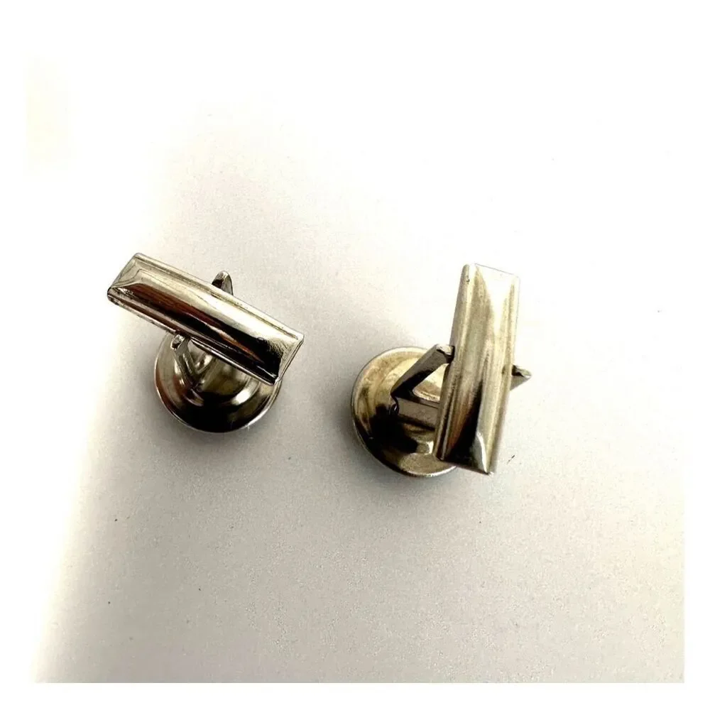 Pioneer vintage black onyx cufflinks